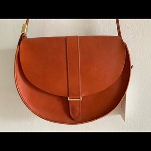 Clare V. Luce Sienna Vegetable Tan Leather Bag